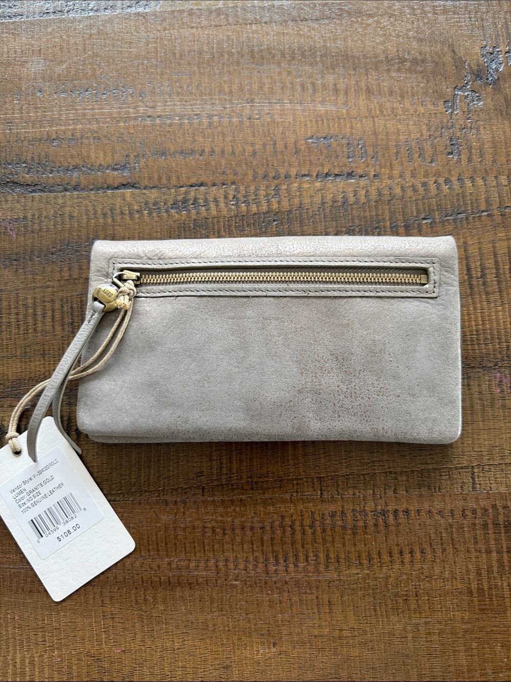 HOBO Taupe wallet in “Granite Gold” - Picture 2 of 5